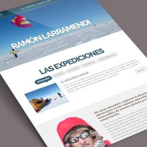 Diseñador web Madrid - Web de Ramón Larramendi
